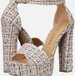 Pink Tweed Avenue Platform